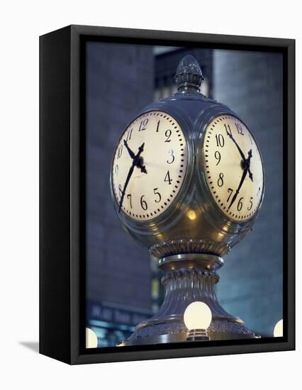 Clock-Carol Highsmith-Framed Stretched Canvas