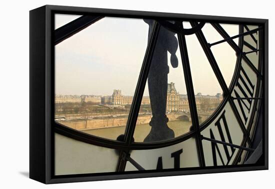Clock-fotomem-Framed Premier Image Canvas