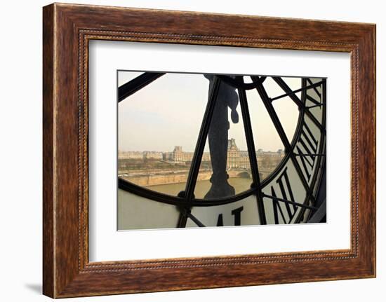 Clock-fotomem-Framed Photographic Print