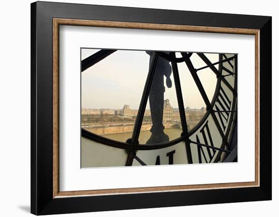 Clock-fotomem-Framed Photographic Print