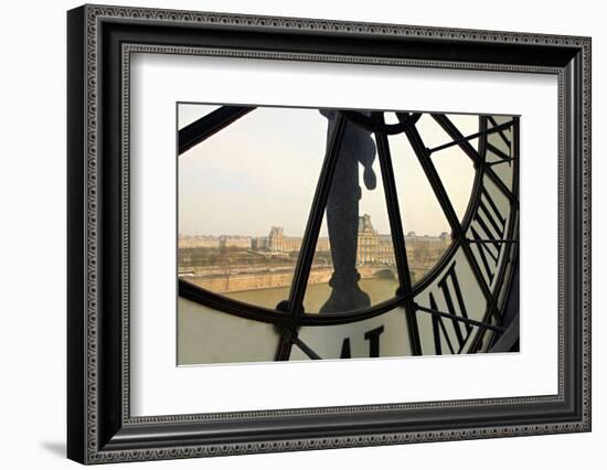 Clock-fotomem-Framed Photographic Print