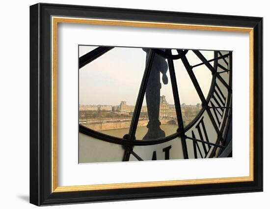 Clock-fotomem-Framed Photographic Print