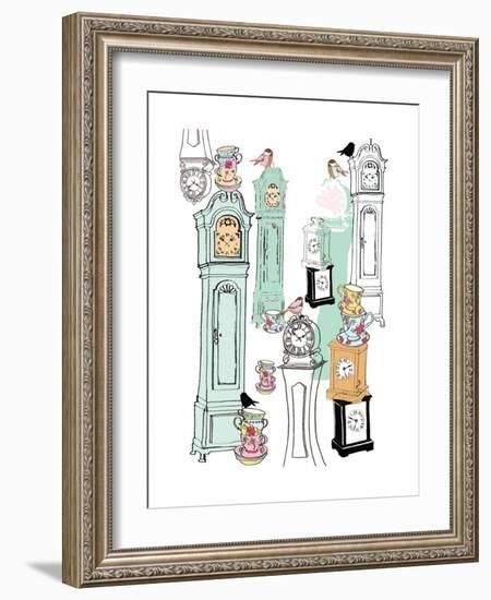 Clocks, 2013-Anna Platts-Framed Giclee Print