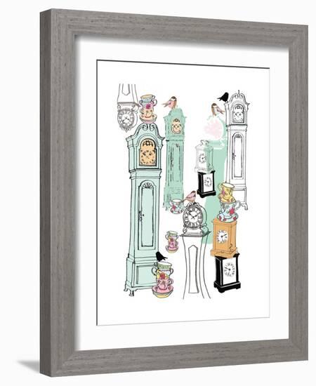 Clocks, 2013-Anna Platts-Framed Giclee Print