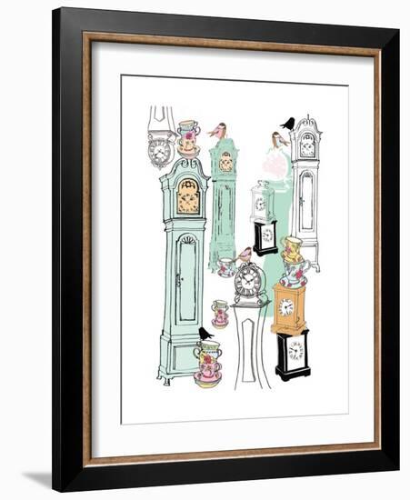 Clocks, 2013-Anna Platts-Framed Giclee Print