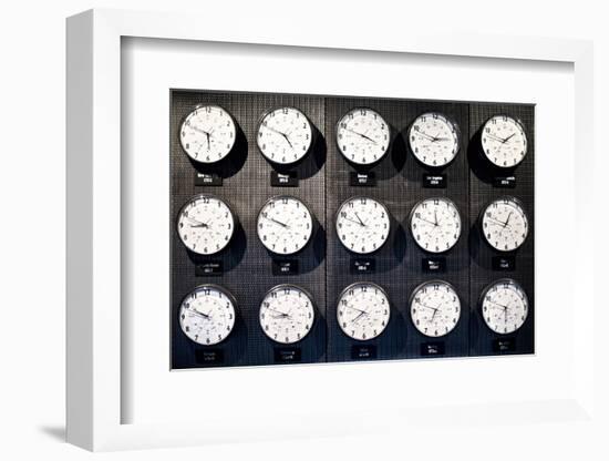 Clocks City-Philippe Hugonnard-Framed Photographic Print