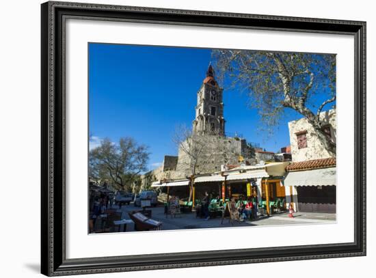 Clocktower in the Medieval Old Town-Michael Runkel-Framed Photographic Print