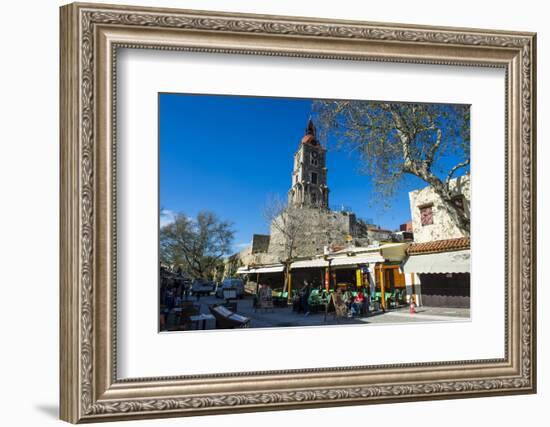 Clocktower in the Medieval Old Town-Michael Runkel-Framed Photographic Print