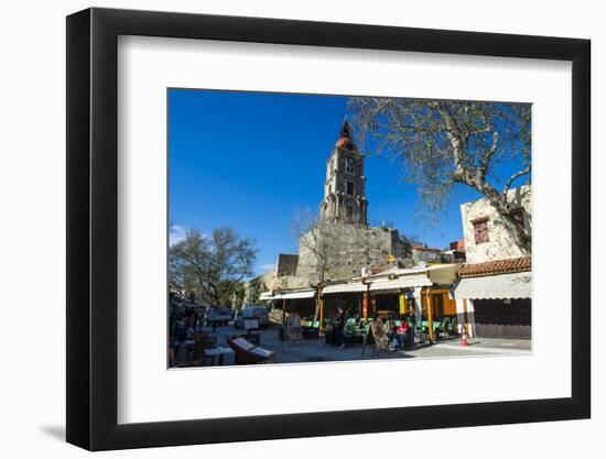 Clocktower in the Medieval Old Town-Michael Runkel-Framed Photographic Print