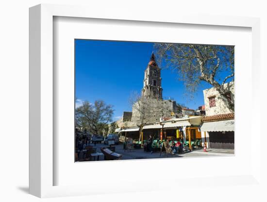 Clocktower in the Medieval Old Town-Michael Runkel-Framed Photographic Print