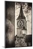 Clocktowwer of, St Peter Church, Zurich, Switzerland-George Oze-Mounted Photographic Print