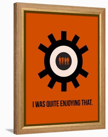 Clockwork Poster-Anna Malkin-Framed Stretched Canvas