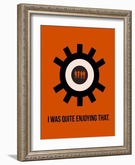 Clockwork Poster-Anna Malkin-Framed Art Print