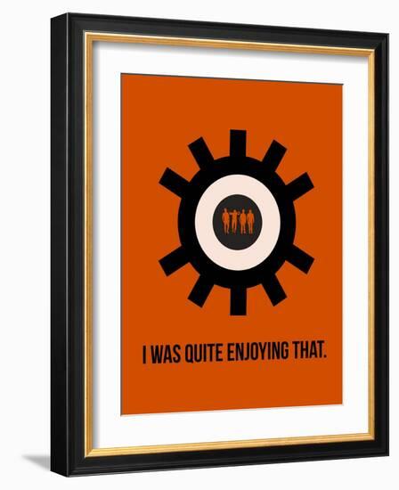 Clockwork Poster-Anna Malkin-Framed Art Print