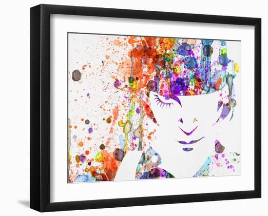 Clockwork Watercolor-Anna Malkin-Framed Art Print