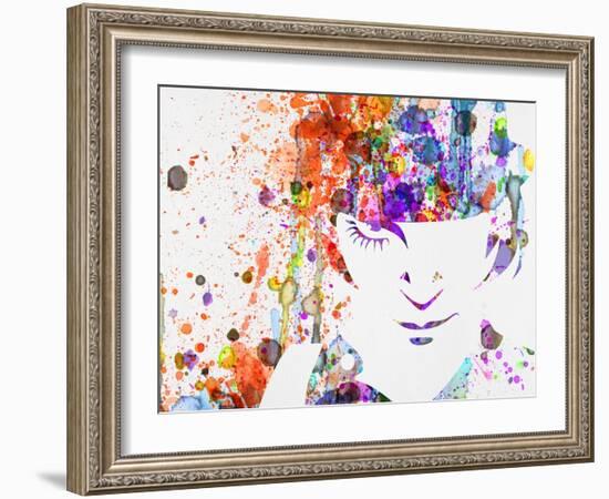 Clockwork Watercolor-Anna Malkin-Framed Art Print