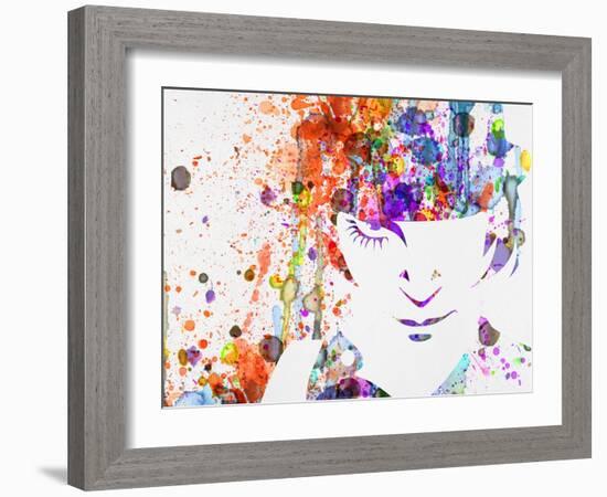 Clockwork Watercolor-Anna Malkin-Framed Art Print