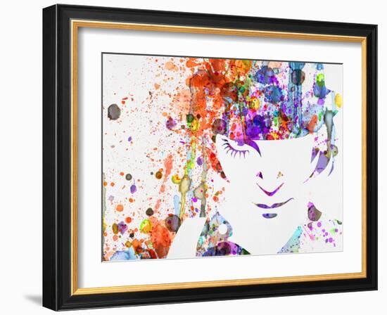 Clockwork Watercolor-Anna Malkin-Framed Art Print