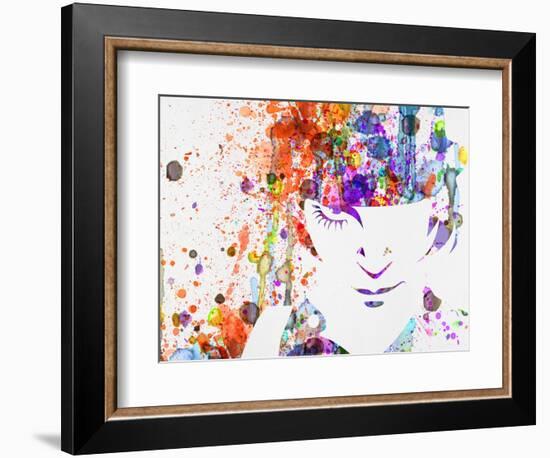 Clockwork Watercolor-Anna Malkin-Framed Art Print