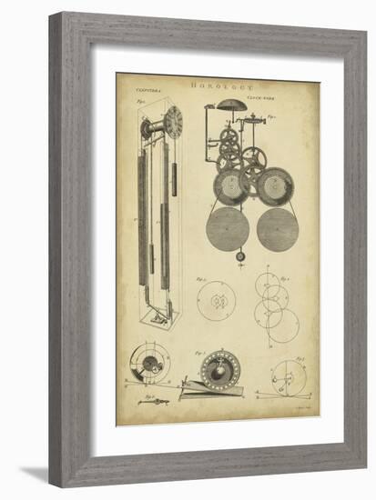 Clockworks II-Chambers-Framed Art Print