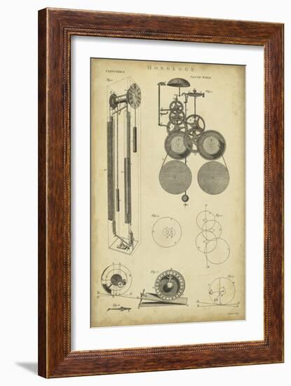 Clockworks II-Chambers-Framed Art Print