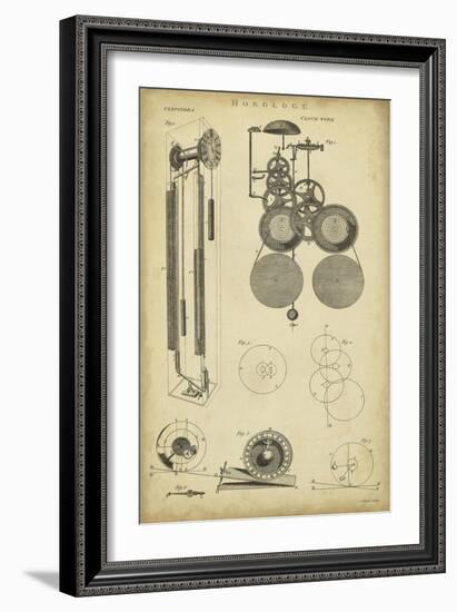 Clockworks II-Chambers-Framed Art Print