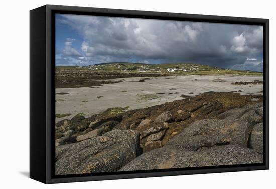 Cloghcor, Arranmore Island, County Donegal, Ulster, Republic of Ireland, Europe-Carsten Krieger-Framed Premier Image Canvas