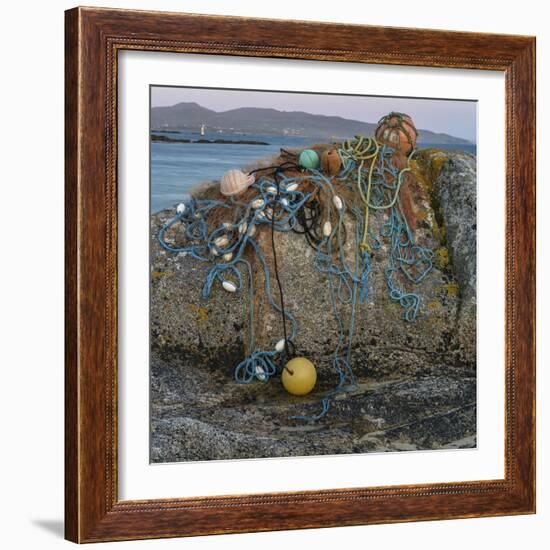 Cloghcor, Arranmore Island, County Donegal, Ulster, Republic of Ireland, Europe-Carsten Krieger-Framed Photographic Print