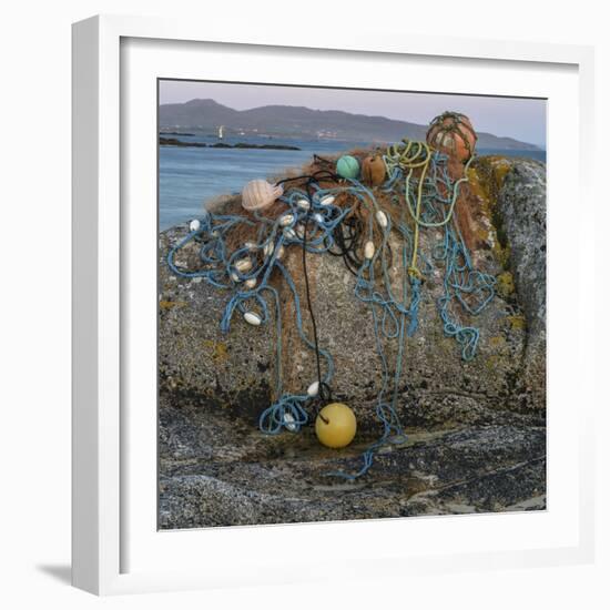 Cloghcor, Arranmore Island, County Donegal, Ulster, Republic of Ireland, Europe-Carsten Krieger-Framed Photographic Print