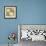 Cloisonne Beauty II Gray Crop-Shirley Novak-Framed Art Print displayed on a wall