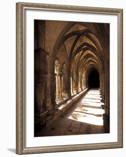 Cloister Detail, Arles, Cloitre St-Trophime, Bouches-Du-Rhone, Provence, France-Walter Bibikow-Framed Photographic Print