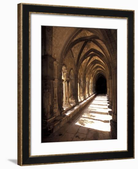 Cloister Detail, Arles, Cloitre St-Trophime, Bouches-Du-Rhone, Provence, France-Walter Bibikow-Framed Photographic Print