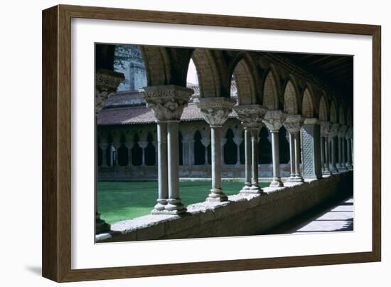 Cloister in the Abbey of Mossaic, 11th Century-CM Dixon-Framed Photographic Print