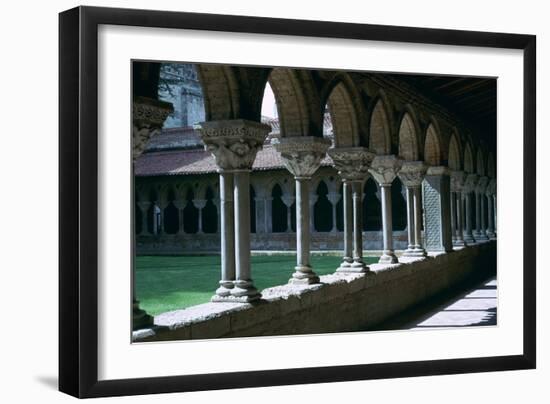 Cloister in the Abbey of Mossaic, 11th Century-CM Dixon-Framed Photographic Print
