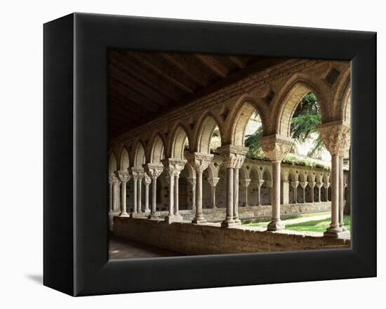 Cloister of Moissac, Moissac, Tarn Et Garonne, France-Michael Busselle-Framed Premier Image Canvas