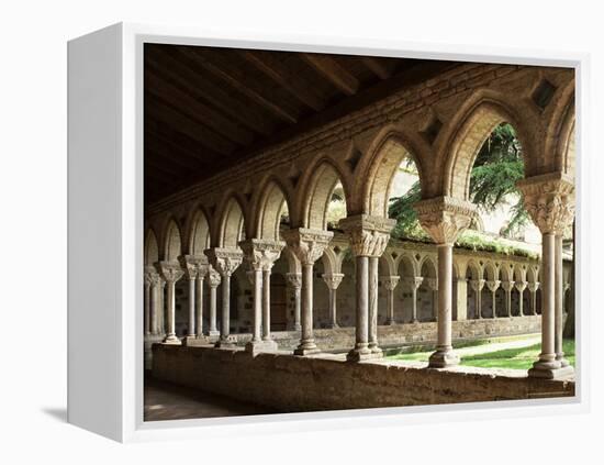 Cloister of Moissac, Moissac, Tarn Et Garonne, France-Michael Busselle-Framed Premier Image Canvas