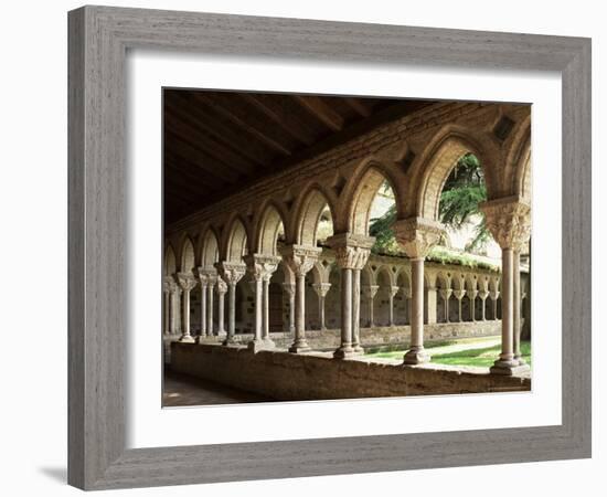 Cloister of Moissac, Moissac, Tarn Et Garonne, France-Michael Busselle-Framed Photographic Print