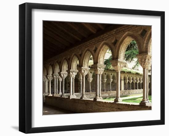 Cloister of Moissac, Moissac, Tarn Et Garonne, France-Michael Busselle-Framed Photographic Print