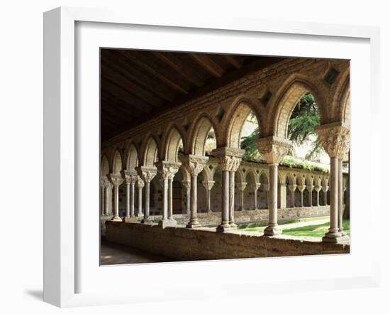 Cloister of Moissac, Moissac, Tarn Et Garonne, France-Michael Busselle-Framed Photographic Print