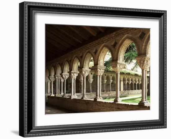 Cloister of Moissac, Moissac, Tarn Et Garonne, France-Michael Busselle-Framed Photographic Print