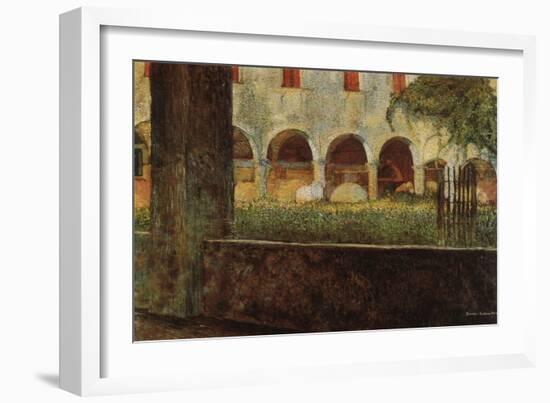 Cloister of S. Onofrio-Umberto Boccioni-Framed Giclee Print