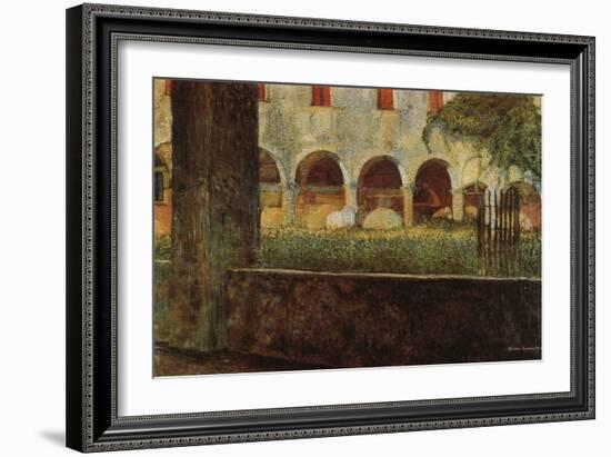 Cloister of S. Onofrio-Umberto Boccioni-Framed Giclee Print