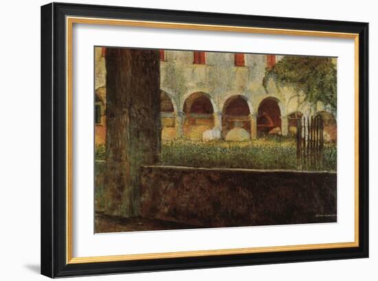 Cloister of S. Onofrio-Umberto Boccioni-Framed Giclee Print