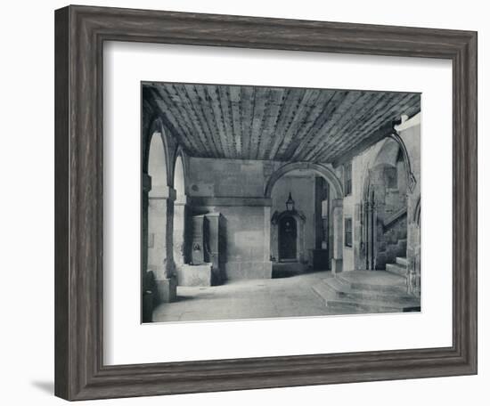 'Cloister Pump and Hall Steps', 1926-Unknown-Framed Photographic Print