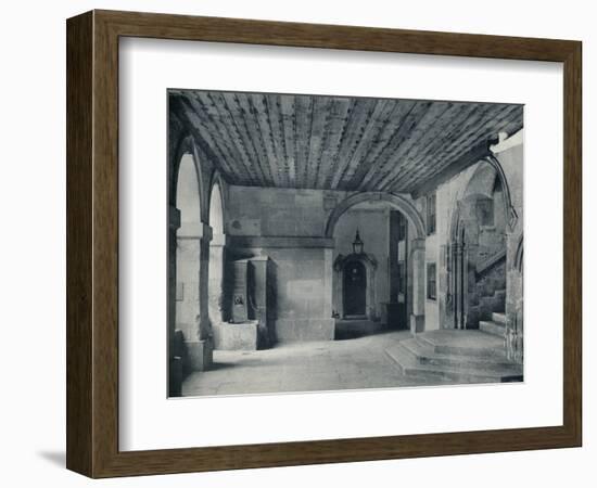 'Cloister Pump and Hall Steps', 1926-Unknown-Framed Photographic Print