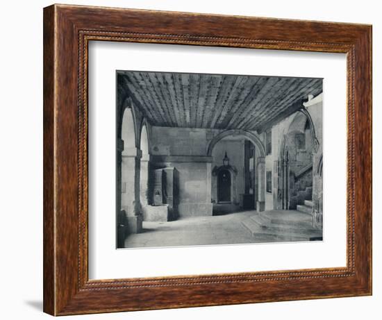 'Cloister Pump and Hall Steps', 1926-Unknown-Framed Photographic Print