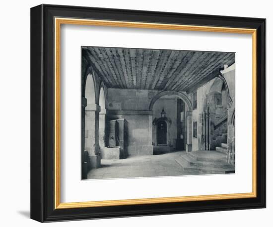 'Cloister Pump and Hall Steps', 1926-Unknown-Framed Photographic Print