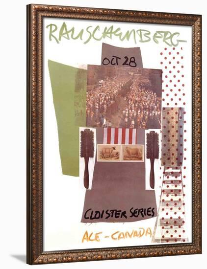 Cloister Series, Ace Gallery, Canada-Robert Rauschenberg-Framed Collectable Print
