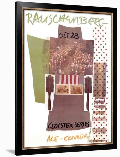 Cloister Series, Ace Gallery, Canada-Robert Rauschenberg-Framed Collectable Print