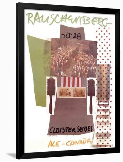 Cloister Series, Ace Gallery, Canada-Robert Rauschenberg-Framed Collectable Print